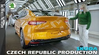 Skoda Production in Czechia Fabia Octavia Superb Kamiq Kodiaq and Enyaq iV [upl. by Auginahs593]