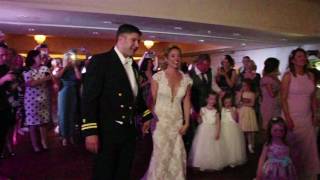 Pipe Band Crash Bride amp Grooms First Dance [upl. by Kirrad]