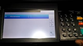 MAINTANCE MODE KYOCERA M3550 [upl. by Montagna]