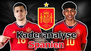 EM 2024 Kaderanalyse Spanien  Wie weit kommen Lamine Yamal Rodri amp Co I Kickbaseking [upl. by Sirehc]