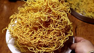 ಗರಿಗರಿಯಾದ ಸೇವ್ ಮಾಡಲು ಈಗ5ದೇ ನಿಮಿಷ ಸಾಕು Nylon sev recipe in just 5mins1ಕಪ್ ಕಡ್ಲೆ ಹಿಟ್ಟಿನಿಂದ14kg sev [upl. by Egiedan147]