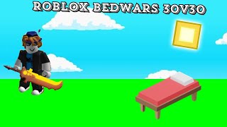 Roblox Bedwars 30v30 [upl. by Refinneg]