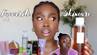 FAVORITE SKINCARE PRODUCTS FOR BLACK SKIN [upl. by Ferino]