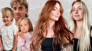 I dyed my hair RED My husband and kids reactions [upl. by Julissa]