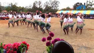 Amazing Kitharaka Folk Dance by Ikawa High School [upl. by Ahsimak]