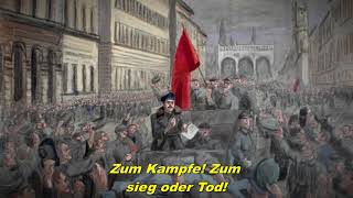 Arbeiter Marseillaise  Workers Marseillaise German socialist song [upl. by Nirrej]