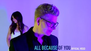 All Because of You  Original Official Video Shaun Johnson  the Big Band Experience [upl. by Eilagam]