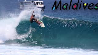 Lohis Surf Break  Lhohifushi Island Maldives [upl. by Harvison]