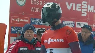 FIBT  Mens Skeleton World Cup 20132014  Winterberg Heat 1 [upl. by Cavanaugh]