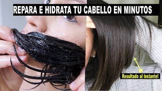 TRATAMIENTO CASERO PARA EL CABELLO SECO Y MALTRATADO CABELLO SIN FRIZZ Y SIN PUNTAS ABIERTAS [upl. by Goss]