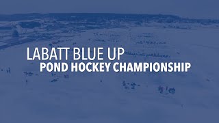 LABATT BLUE UP POND HOCKEY 2024 [upl. by Dira655]