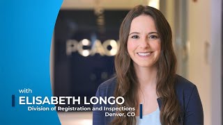 PCAOB Career Conversations Elisabeth Longo [upl. by Witt]