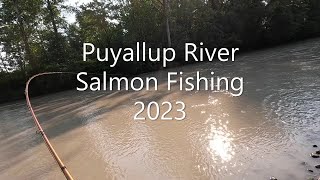 Fishing Puyallup River For Salmon [upl. by Stonwin161]