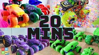 The Best 20 Mins Of Monster Truck Fun For Toddlers [upl. by Elades387]