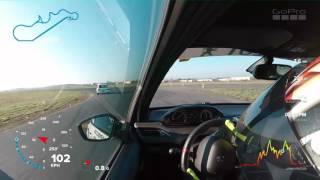 208 GTI VS Honda Civic type R et Clio 16s [upl. by Nivrek]