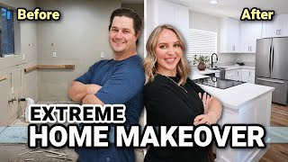 EXTREME HOME MAKEOVER  HOUSE TOUR  BEFORE AND AFTER [upl. by Betsey]