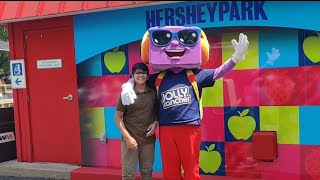 Part 2 of Hershey Park 2024 jollyrancher Hersheypark [upl. by Kassel]