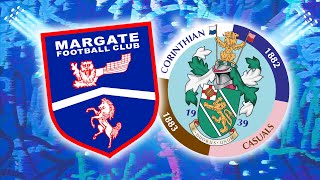 HIGHLIGHTS  LEAGUE  Margate FC v Corinthian Casuals FC  4th March 2023 [upl. by Araldo]