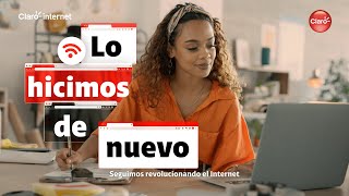 Claro RD  Aumentaremos tu velocidad de Internet en Fibra Óptica sin costo adicional [upl. by Ahsikyt]