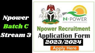 Mastering the N Power Programme Application Process A StepbyStep Guide 20232024 [upl. by Hsital]