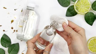 How to make Glycolic Acid Toner for Oily Acne Prone Skin  Exfoliating [upl. by Dale]