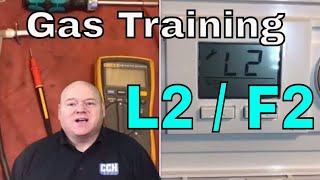 Gas Training  Boiler Repairs  Ideal Logic  Ideal Vogue L2 Fault Code F2 [upl. by Nale83]