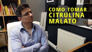 Como tomar Citrulina Malato Posso combinar com outros suplementos [upl. by Einallem]