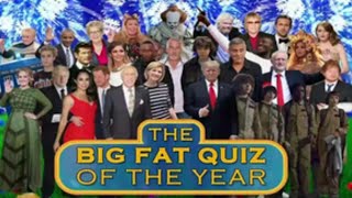 Big Fat Quiz of the Year  Channel 4  Review [upl. by Gnex]