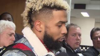 Odell Beckham Jr Weighs in On Referees Post Game  Giants vs Steelers  NFL [upl. by Ylesara]