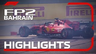 2019 Bahrain Grand Prix FP2 Highlights [upl. by Suzy]