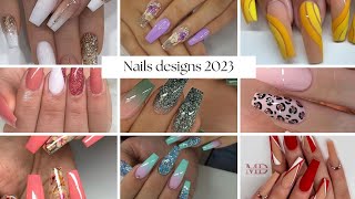 Nails Designs 2023The Coolest Nail Ideas To Try [upl. by Ginevra]