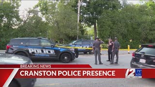 Heavy police presence in Cranston [upl. by Checani]