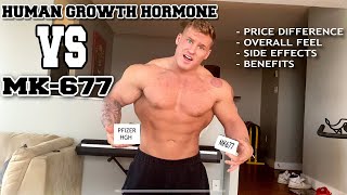 My Experience with MK677 and Human Growth Hormone  What One Was Better [upl. by Dnama104]