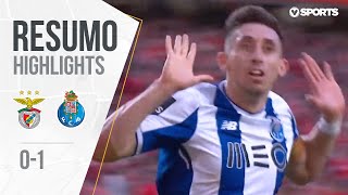 Highlights  Resumo Benfica 01 FC Porto Liga 1718 30 [upl. by Kyrstin]