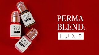 Pigments Perma Blend Luxe  Encres REACH pour le maquillage permanent [upl. by Eelyram]