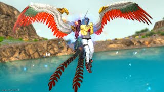 FFXIV  Valigarmanda Ex run  Wings of Ruin Mount [upl. by Atul]