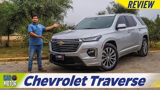 Chevrolet Traverse 2022🚙 Prueba Completa  Test  Review en Español 😎 Car Motor [upl. by Gardel359]