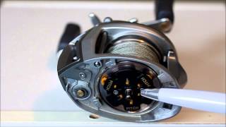 Setting Cast Control on a Baitcasting Reel [upl. by Aihsekram]