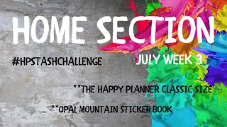 July 15  21 2024 Setup with Me  TheHappyPlannerChannel  hpstashchallenge [upl. by Lati]