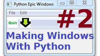 wxPython Tutorials 2 Making Windows GUIs with Python Customizing Window Parameters [upl. by Gibbs]