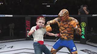 Hasbulla vs Thing  EA Sports UFC 4  Crazy UFC 👊🤪 [upl. by Ennaeel307]