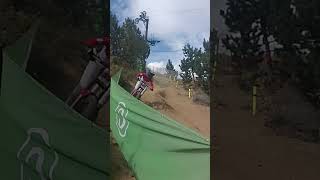 Canadian Dh Woman rider at full speed Slow moWorld champs Andorra 2024 [upl. by Haveman477]