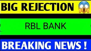 RBL BANK SHARE LATEST NEWS TODAYRBL BANK SHARE TARGETRBL BANK SHARE ANALYSISRBL BANK SHARE NEWS [upl. by Ewan]