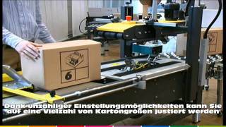 Kartonklebemaschine  wwwnordpackde [upl. by Lubow171]