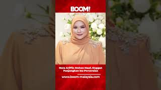 Nora Ariffin tampil memohon maaf tidak memberi sebarang respons berhubung isu perceraiannya boom [upl. by Erodoeht668]