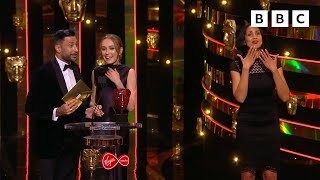 Rose and Giovanni win mustsee moment for Strictly 💃 BAFTA 2022  BBC [upl. by Isborne]