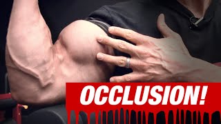 Occlusion Training for Biceps SEE WHAT IT’S ALL ABOUT [upl. by Yboc]