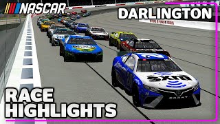 PLAYOFF CHAOS IN DARLINGTON  NR2003 2023 Darlington Race Highlights [upl. by Abehshtab]