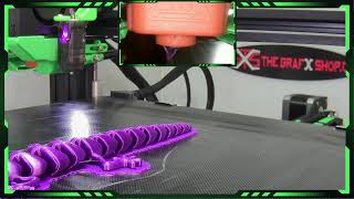 3D Printer Cam 203  Articulated Axolotl with raft  live [upl. by Marelda]