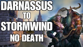 Get from Darnassus to Ironforge amp Stormwind  Hardcore Night Elf Route [upl. by Chelsy]